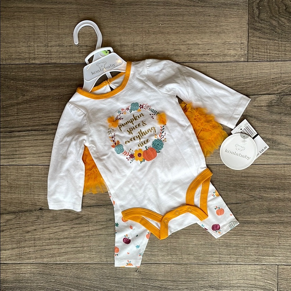 Pumpkin Onesie Set